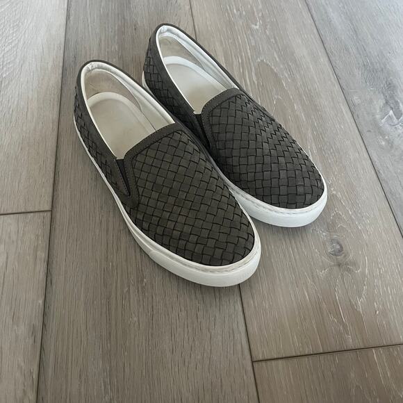 M. Gemi Women's 39 US 8.5 'The Chercio' Woven Slip On Sneaker Nubuck Leather - Picture 2 of 10